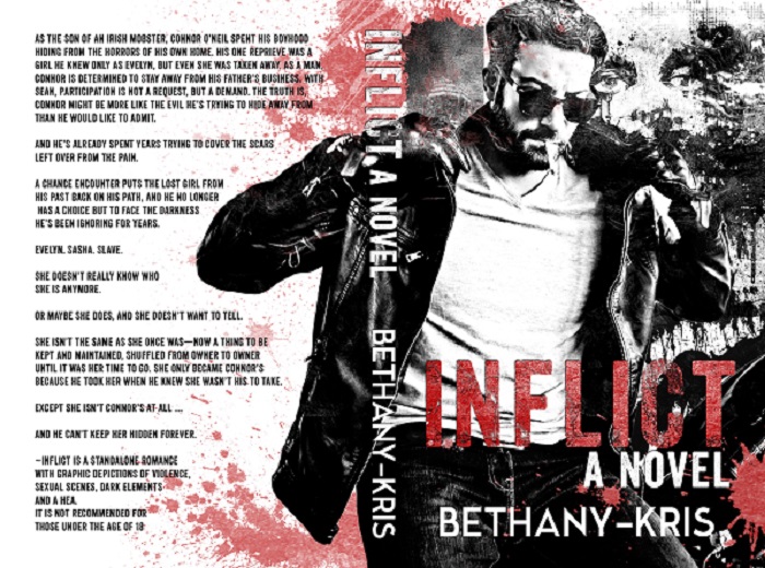 Cover Reveal: Inflict by Bethany Kris | A Fortress of Books Blog